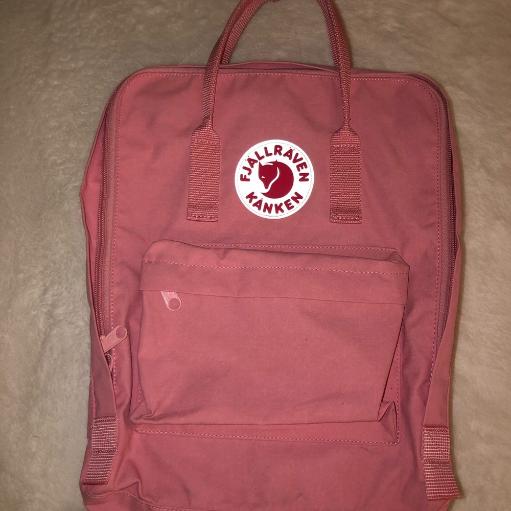 Pink Kanken Backpack
